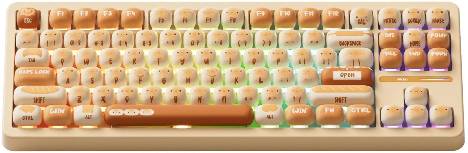 Belaidė klaviatūra TAC87/BUN WONDER. 103-TA87B-009 AKKO