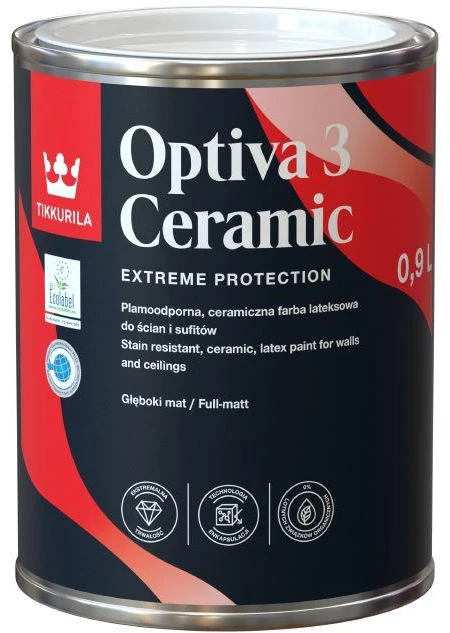 Tikkurila OPTIVA CERAMIC BA 0,9L DAŽAI