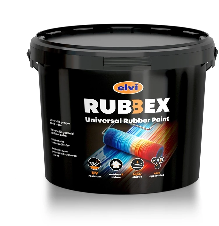 Canyon dažai RUBBEX Universal Baltas 3,5kg