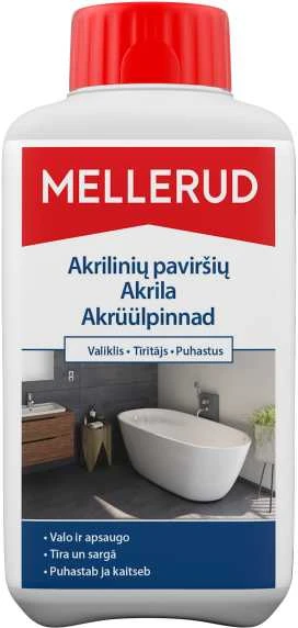 Akrilinių paviršių valiklis MELLERUD, 0,5 l