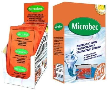Bakterijos nuotekų duobėms Bros Microbec, 0.025 kg