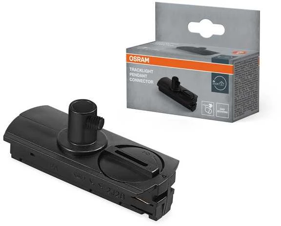 Osram Priedas šviestuvo montavimui į vienfazį bėgelį TRACKLIGHT, juodas