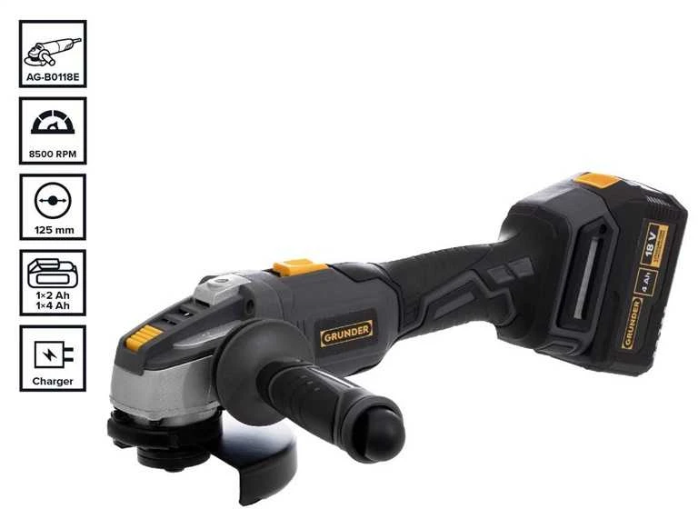 Grąžtas Carruzzo Tool Set 18V BL 2+4AH