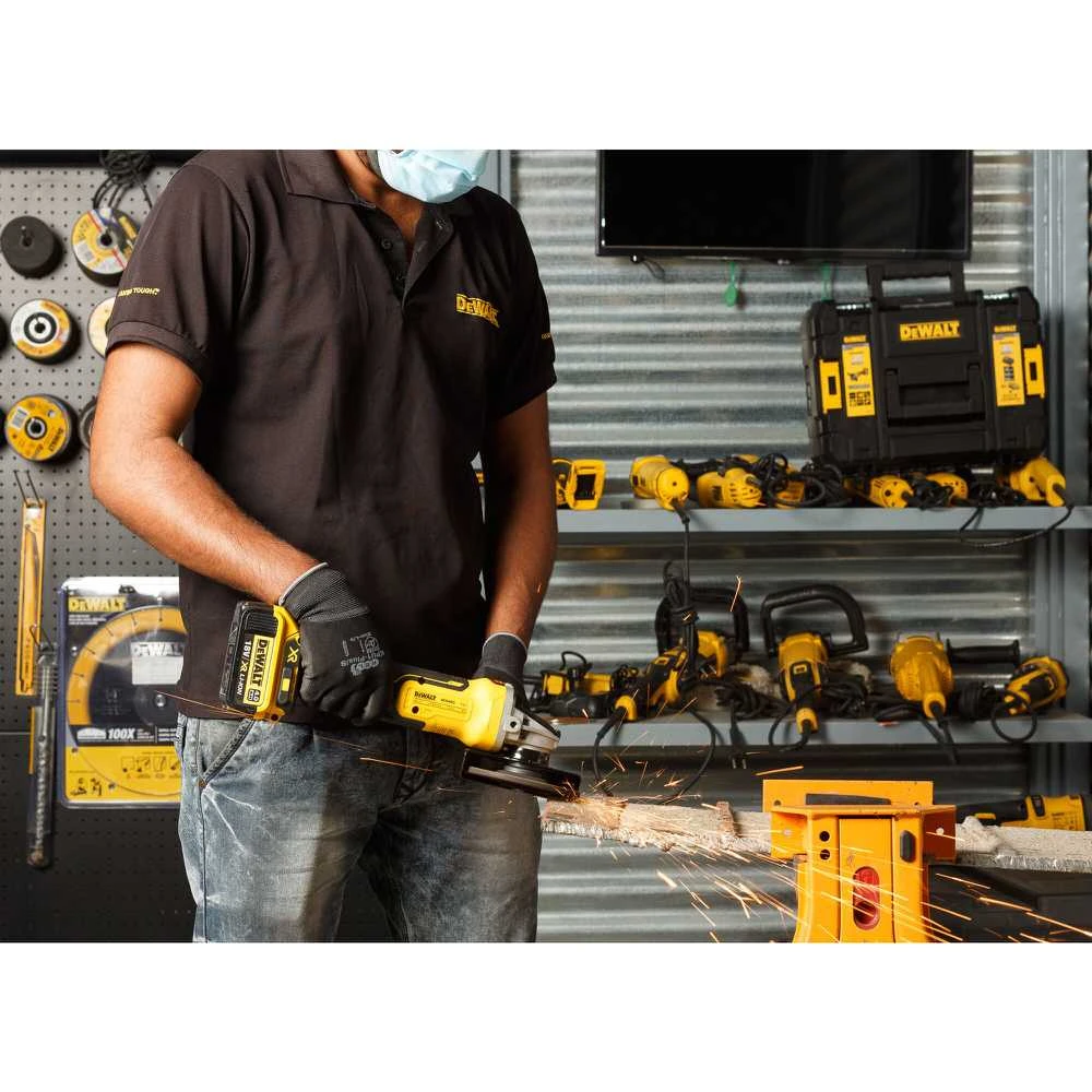 DEWALT įrankių rinkinys DCK2020P2T (DCD791 + DCG405), 18V, 2x5.0Ah, TSTAK lagaminas