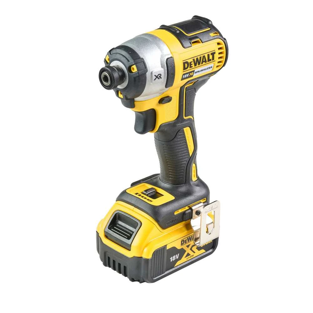 DEWALT akumuliatorinių įrankių rinkinys DCK266P2T 18V (DCD796 + DCF887) 2x5.0Ah, TSTAK II lagaminas