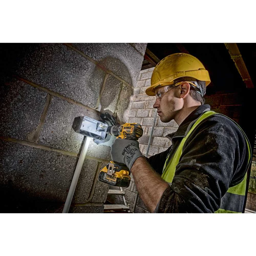 DEWALT akumuliatorinių įrankių rinkinys DCK266P2T 18V (DCD796 + DCF887) 2x5.0Ah, TSTAK II lagaminas