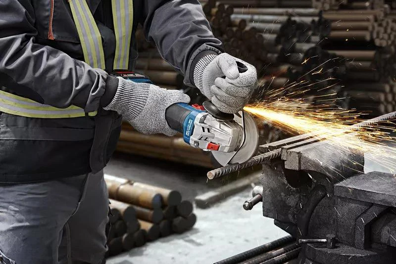 Bosch kampinis šlifuoklis GWS 18V-8, 125mm, be akumuliatoriaus ir kroviklio, CT