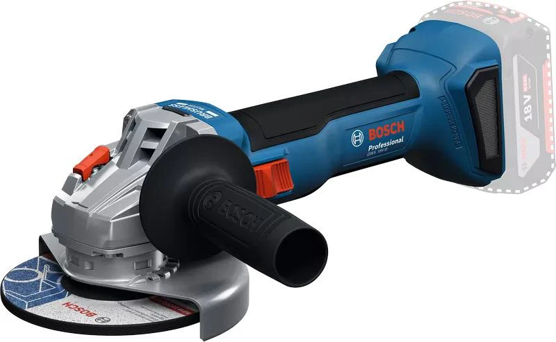 Bosch kampinis šlifuoklis GWS 18V-8, 125mm, be akumuliatoriaus ir kroviklio, CT