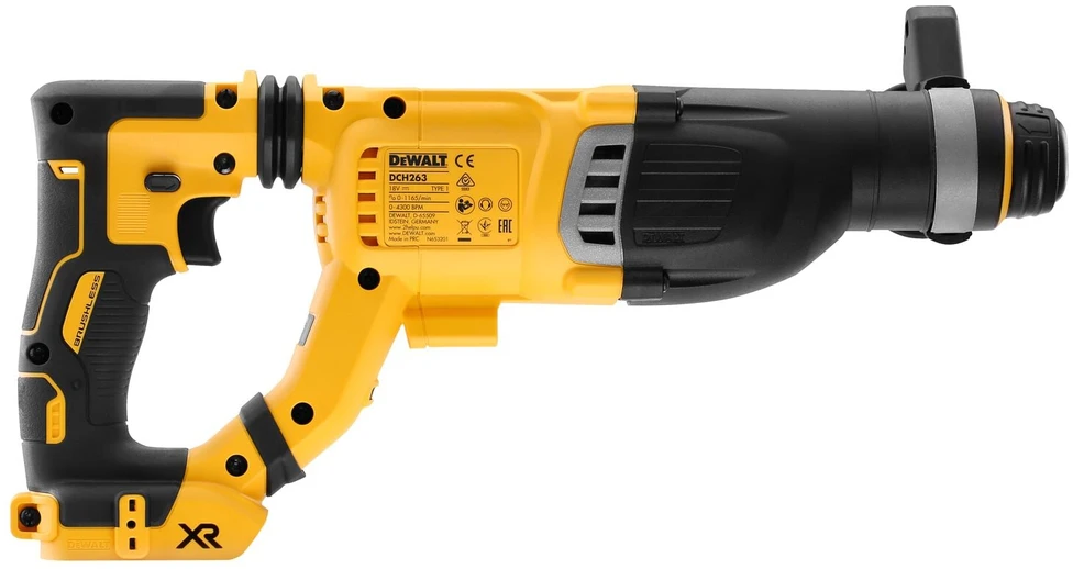DEWALT akumuliatorinis perforatorius DCH263N SDS-PLUS 18V 3.0J be akumuliatoriaus ir kroviklio