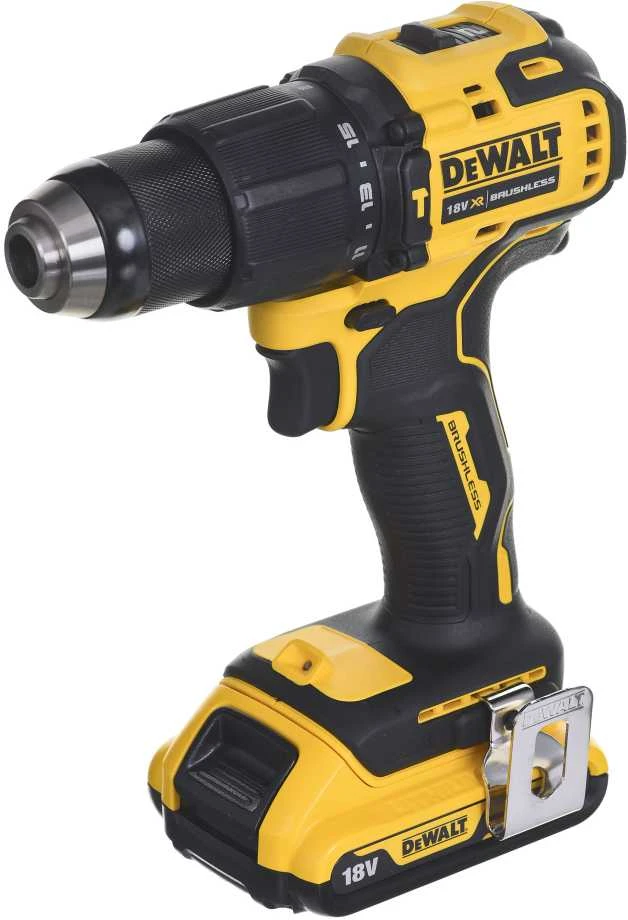 Dewalt 18V XR Kompaktiškas bešepetėlinis smūginis suktuvas-gręžtuvas DCD709D2T-QW