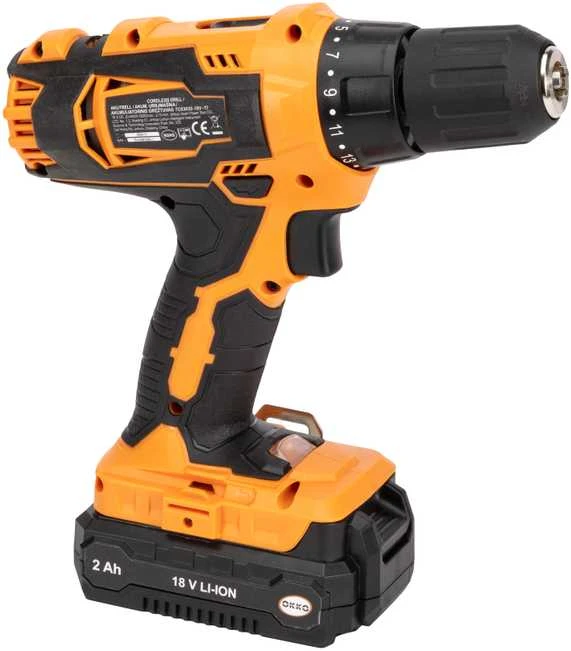 Grąžtas Okko AKUMULIATORINIS GRĘŽTUVAS TC8303S-18V-13 2AH