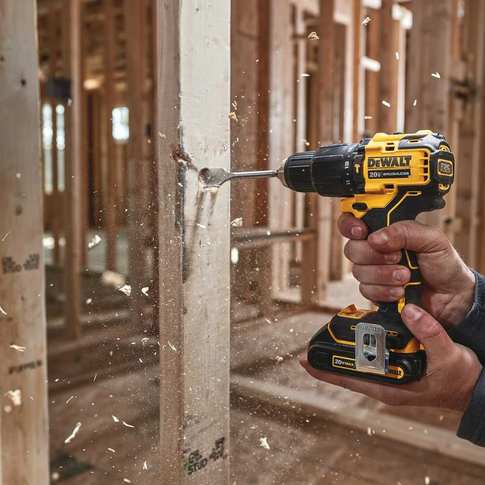 Dewalt 18V XR Kompaktiškas bešepetėlinis smūginis suktuvas-gręžtuvas DCD709D2T-QW