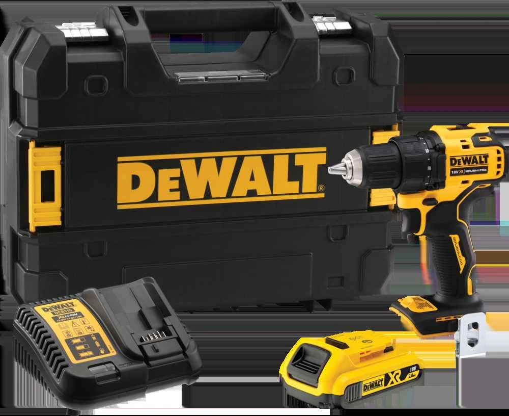 Dewalt 18V XR Brushless Drill Driver 1x2AH