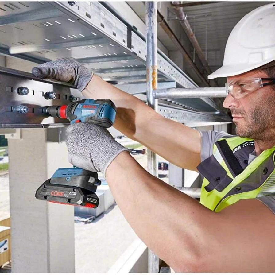 Bosch Akumuliatorinis smūginis suktuvas / veržliaraktis GDX 18V-200 C, be akumuliatoriaus ir kroviklio