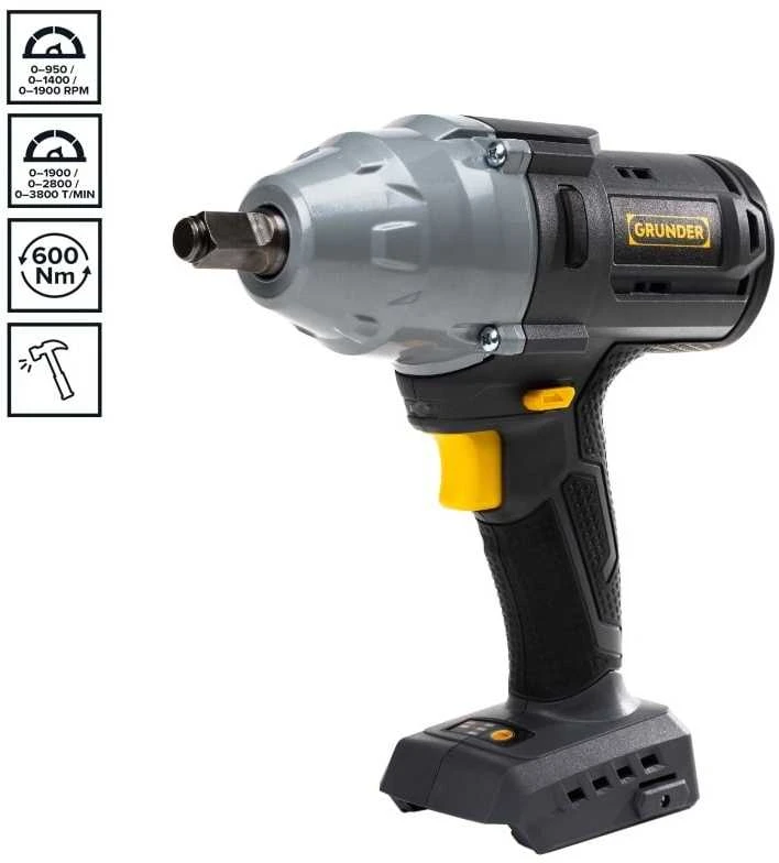 Grunder Carruzzo IMPACT WRENCH CW-B0518 18V BL