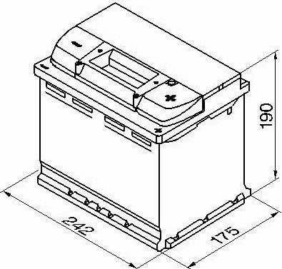 Akumuliatorius Bosch S4, 60 Ah, 540 A, 12 V