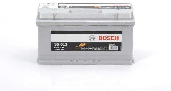 Bosch S5 akumuliatorius, priekinis vaizdas