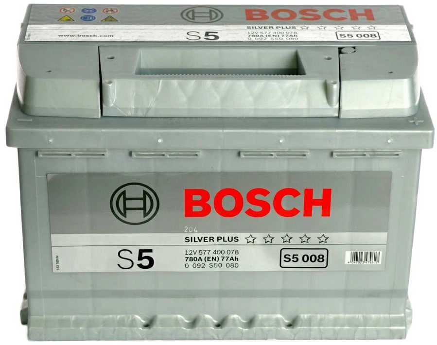 Akumuliatorius Bosch S5, 77 Ah, 780 A, 12 V