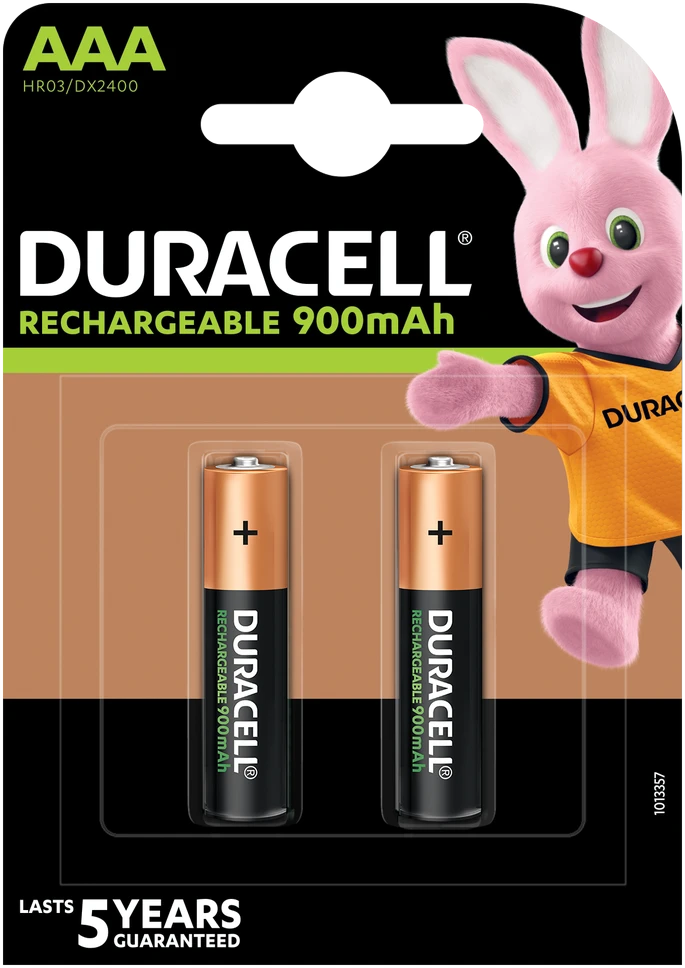 Įkraunami elementai DURACELL AAA. 850 mAh. 2 vnt.