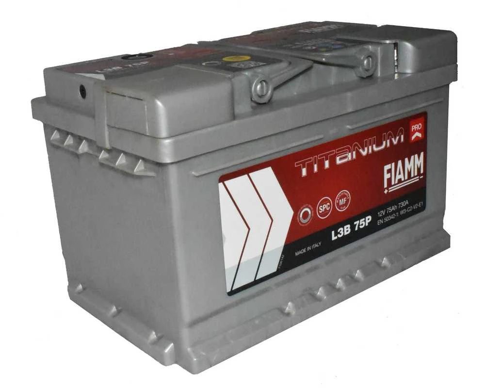 Akumuliatorius Fiamm L3B baterija 75P, 75 Ah, 730 A, 12 V