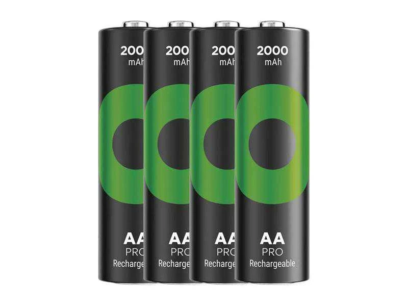 Įkraunami elementai GP RECYKO AA. 2000mAh. 4 vnt.