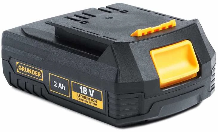 Akumuliatorius Grunder BA-1820C, 18 V, 2000 mAh