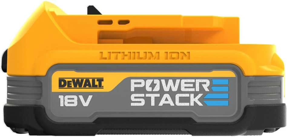 DeWalt 2 baterijų komplektas PowerStack 18V Li-Ion 1,7Ah DeWALT [DCBP034E2-XJ]