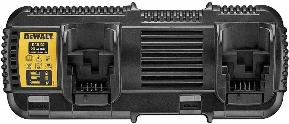 DEWALT Dvigubas akumuliatorių įkroviklis DCB132-QW, 10.8 - 54 V