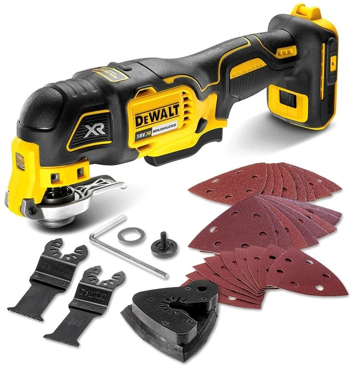 Akumuliatorinis daugiafunkcis įrankis Dewalt DCS356N-XJ, 18 V
