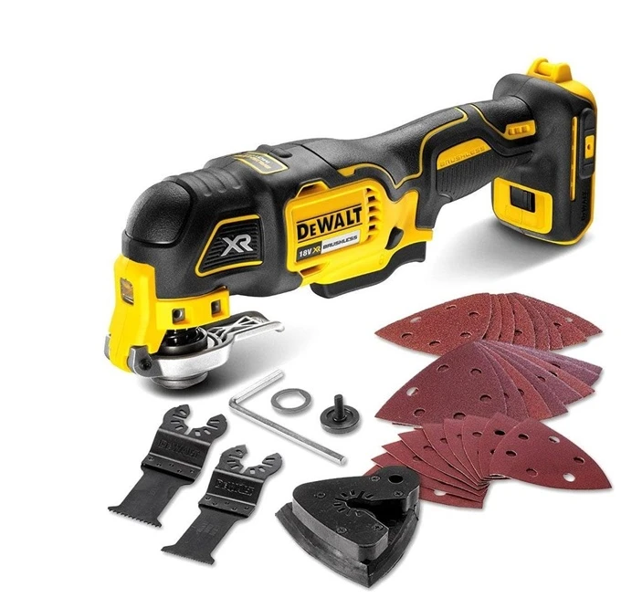 Akumuliatorinis daugiafunkcis įrankis Dewalt DCS356N-XJ, 18 V