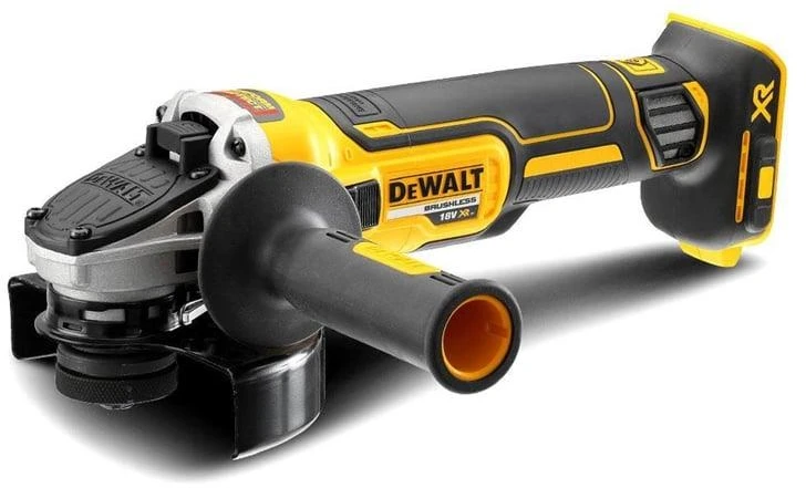 Akumuliatorinis kampinis šlifuoklis Dewalt DCG405N-XJ, 18 V