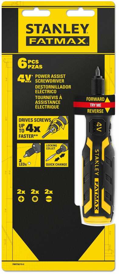 Atsuktuvas Stanley FMHT66719-0; 4 V; 1,5 Ah akum.