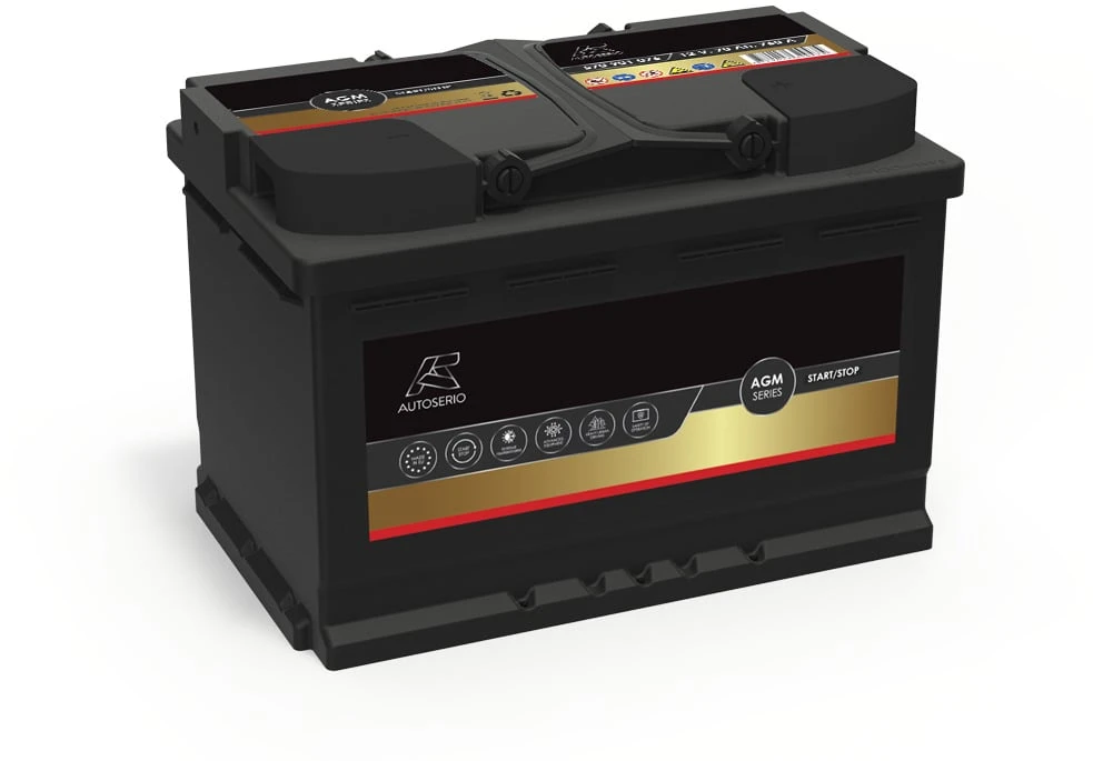 Akumuliatorius Autoserio AGM 80 Ah, 840 A, 12 V
