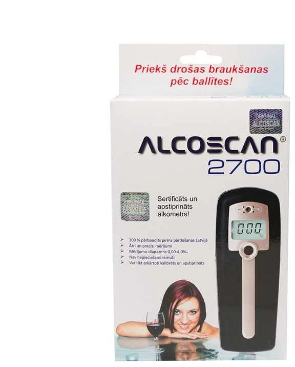 Alkotesteris Alcoscan 2700 originalioje dėžutėje