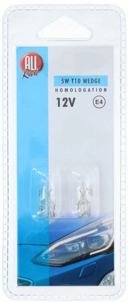 All Ride Ride Automobilio lemputė Universalios T10W 12V 5W