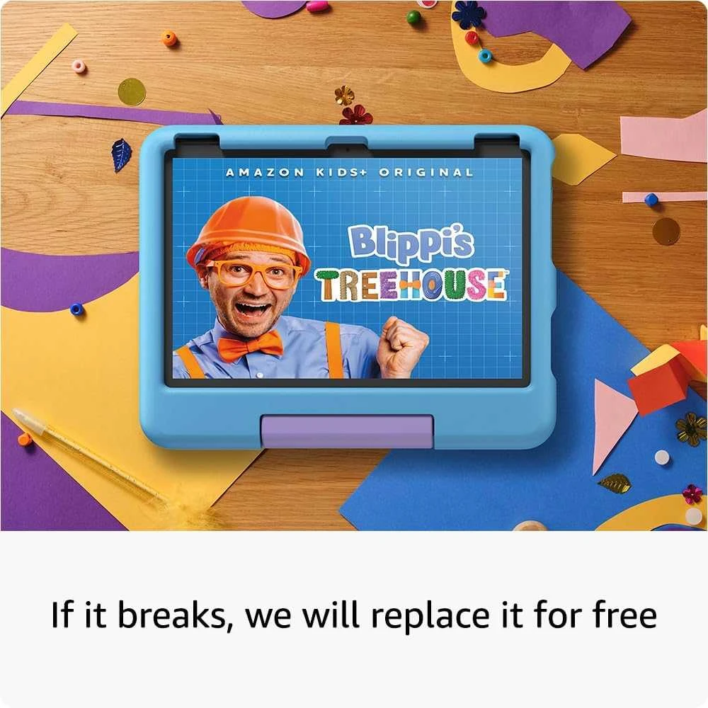 Planšetė Amazon Fire HD 10 32GB Kids 13th Gen, rožinė
