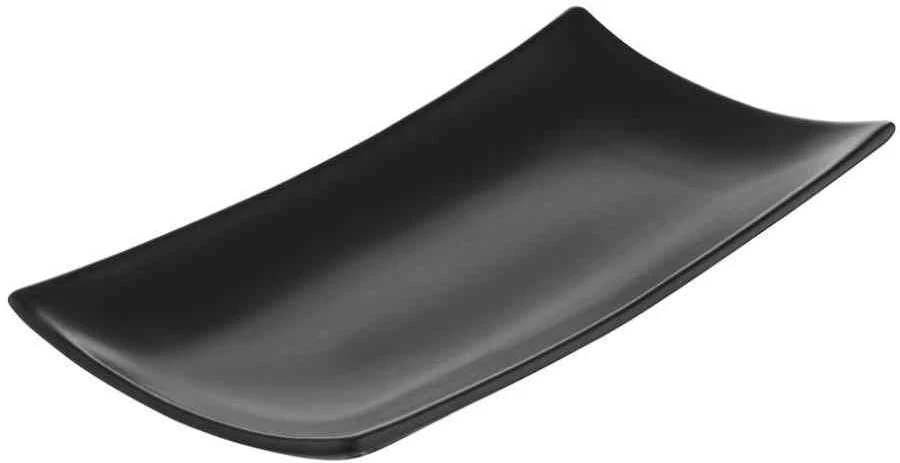 Lėkštė Ambition Salsa 26.5x12.5cm juoda