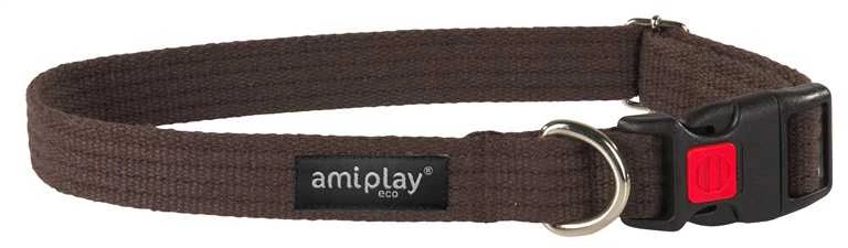 Ami Play Šuns antkaklis AMIPLAY, rudas, 350–520 mm, 20 mm