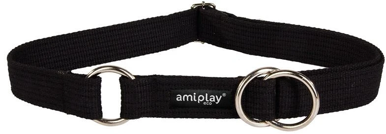 Ami Play Šuns antkaklis AMIPLAY, juodas, 340–550 mm, 30 mm