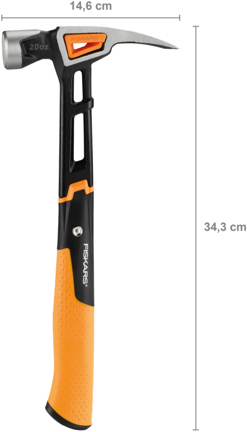 FISKARS Plaktukas universalus su viniatraukiu L