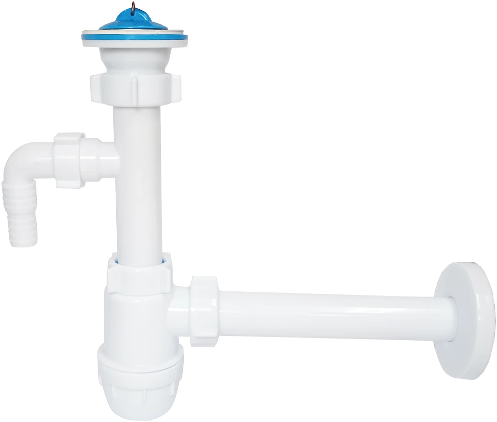 Ani Plast Sifonas Ani išl. 1 1 4x32 mm su skalbimo mašinos 32 mm vamzdžiu