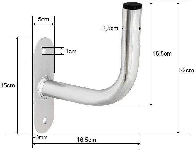 Antenos tvirtinimas Blow 76-929, 220 mm x 150 mm