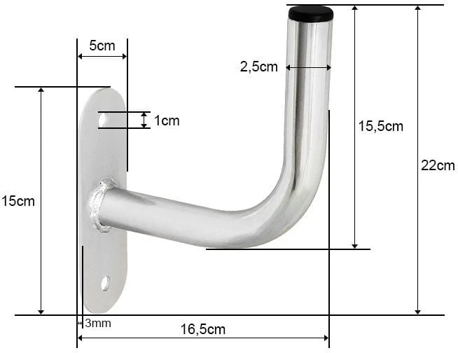 Antenos tvirtinimas Blow 76-929, 220 mm x 150 mm