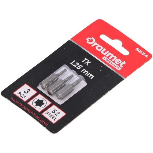 Antgalis Draumet Pro T40 1/4 colio 25mm (3 vnt.)