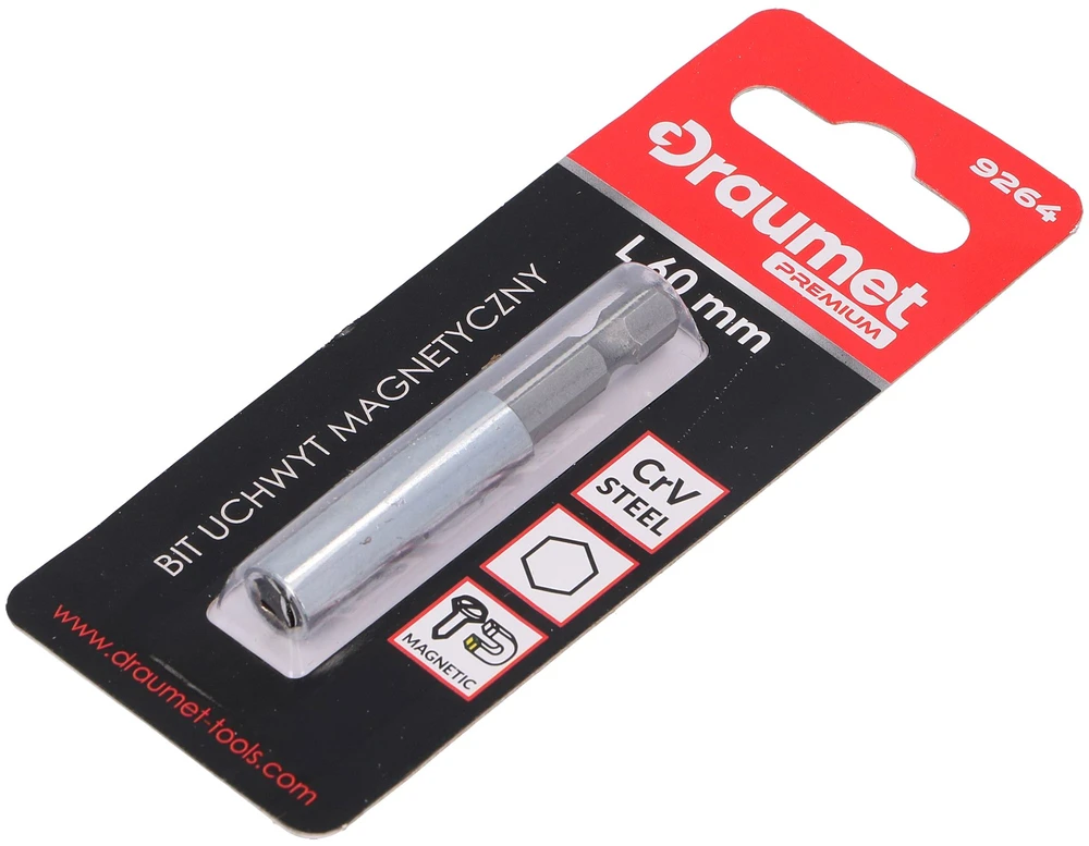 Antgalių laikiklis Draumet Pro Magnetinis 60 mm