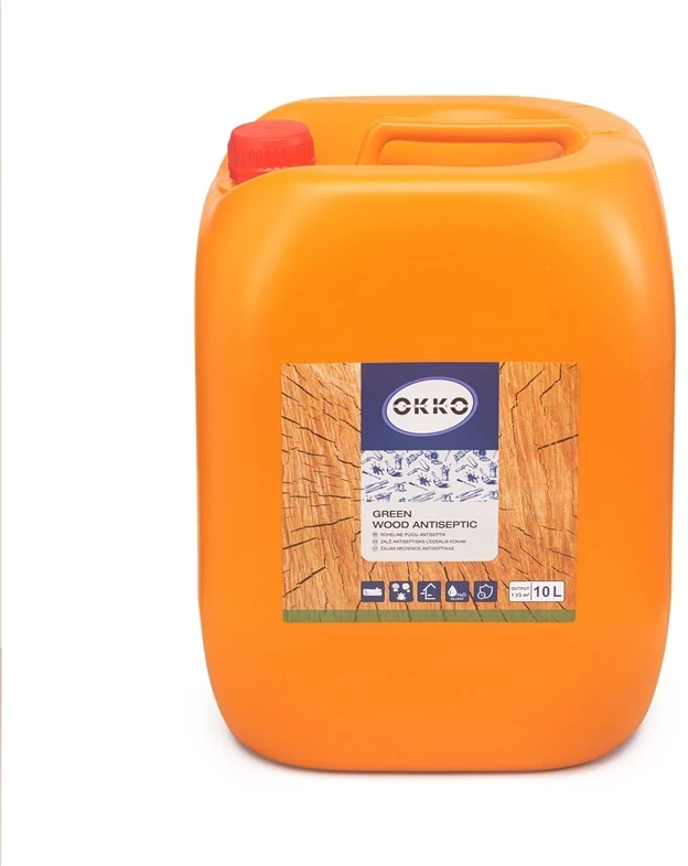 Antiseptikas Okko T, žalios spalvos, 10 l