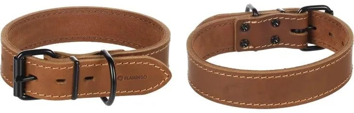 Flamingo ŠUNS ANTKAKLIS MONTANA KONJAKO SPALVOS 35-45 CM 35 MM