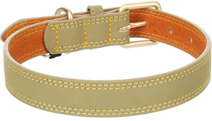 Flamingo DOG COLLAR VIRGINIA Žalias 24-30CM 15MM