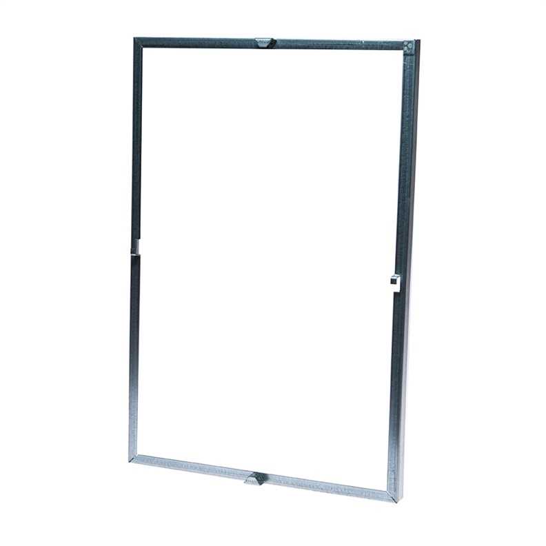 Grąžtas Cinkuotojo plieno rėmas Aco Vario (02456 60x40 cm)