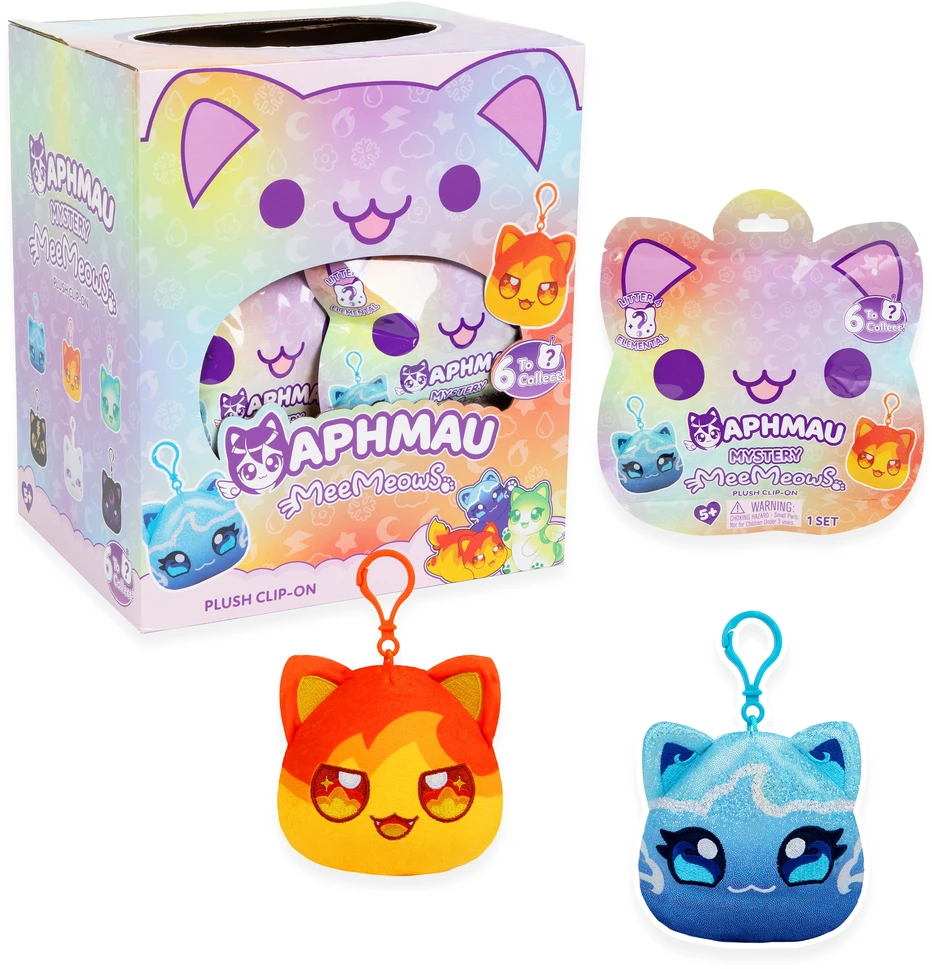 APHMAU CATFACE Kačiukas-pakabutis "Elemental", 10 cm